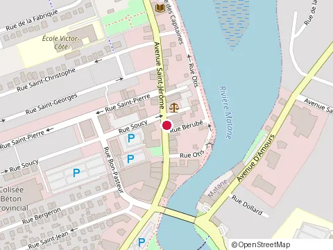 Location of Bmo Bank Of Montreal at 315 Av St-Jérôme, Matane