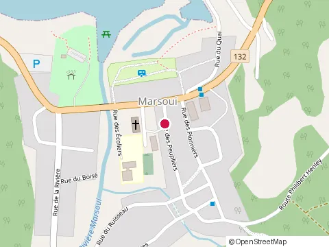 Location of Caisse Desjardins at 8 Rue Principale E, Marsoui