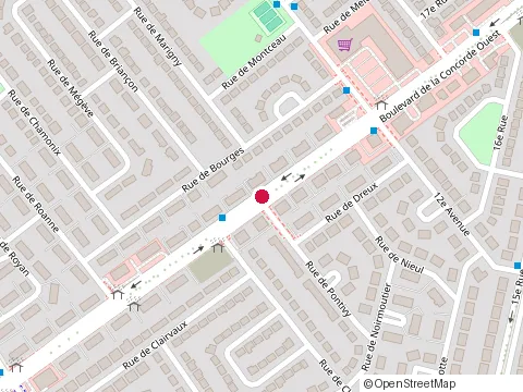 Location of Caisse Desjardins at 306 Boul de la Concorde O, Laval