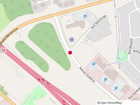 Location of Caisse Desjardins at 459 Av Godefroy, Bécancour