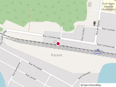 Location of Caisse Desjardins - Centre de Services Parent at 200 Rue Commerciale, Parent
