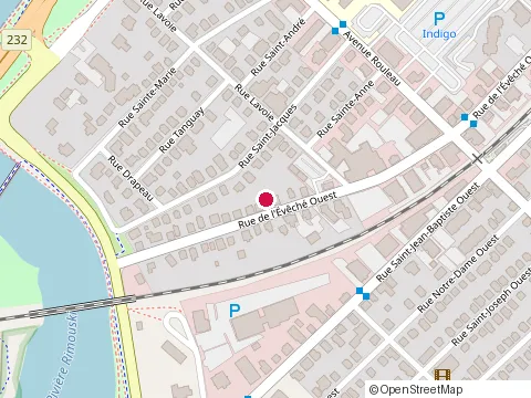 Emplacement de Caisse Desjardins de Rimouski au 100 Rue Julien Réhel, Rimouski