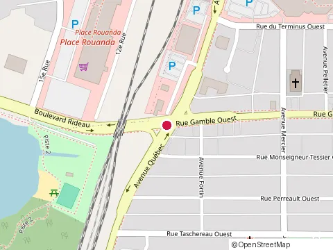 Location of Caisse Desjardins de Rouyn-Noranda at 75 Qc, Rouyn-Noranda