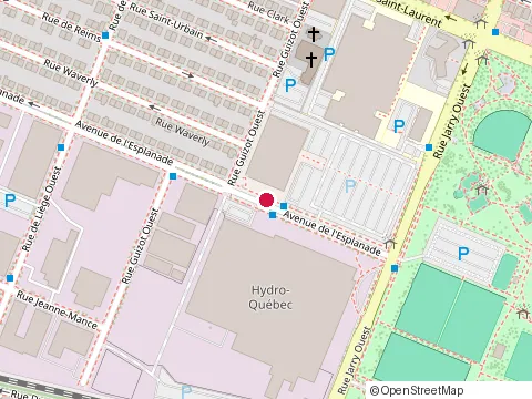 Emplacement de Caisse Desjardins Hydro au 8181 avenue de l'Esplanade Suite 3C, Montréal