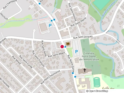 Location of Caisse Populaire Desjardins du Piémont Laurentien at 1638 Rue Notre Dame, L'Ancienne-Lorette