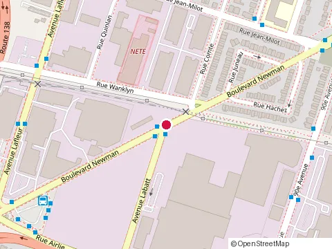 Location of Caisses d'Economie Desjardins at 50 avenue Labatt, LaSalle