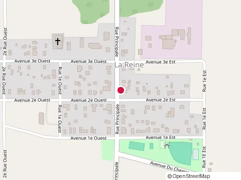 Emplacement de Caisses Desjardins au 23 Rue Principale, La Reine