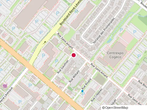 Emplacement de Caisses Desjardins au Gauthier 905 Rue, Drummondville