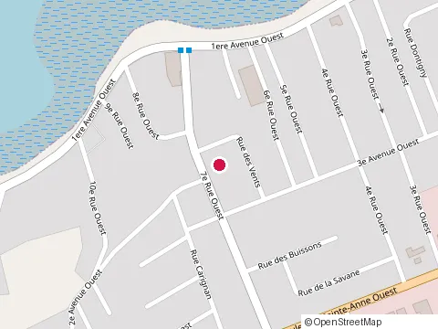 Location of Canada Assurance-Chomage at 119 3E Avenue O, Sainte-Anne-des-Monts