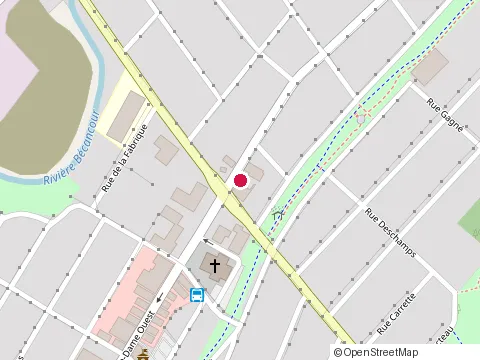 Location of Canada Post at 8 Notre-Dame E, Thetford Mines