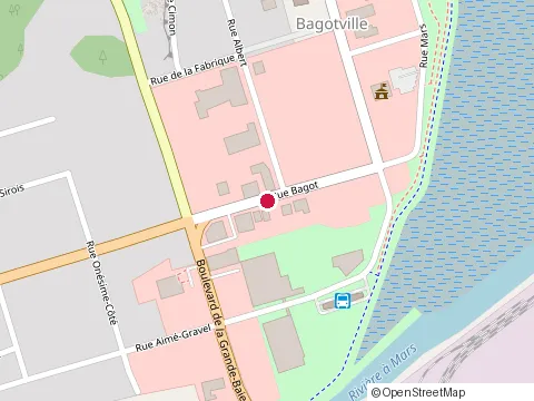 Location of Canada Post at 913 Rue de la Fabrique, La Baie