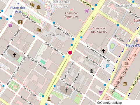 Location of Canada Revenue Agency at 305 Boulevard René-Lévesque O, Montréal