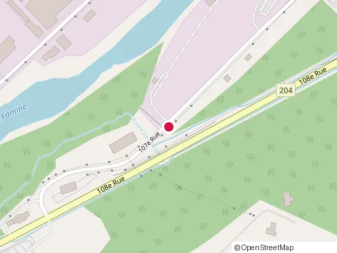 Location of Canadian Tire at 500 107E Rue, Saint-Georges