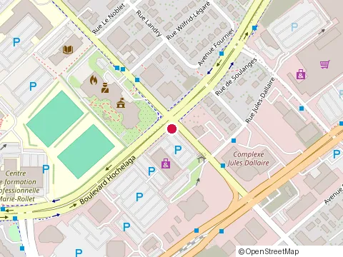 Location of Canadian Tire at 1170 route de l'Église, Québec