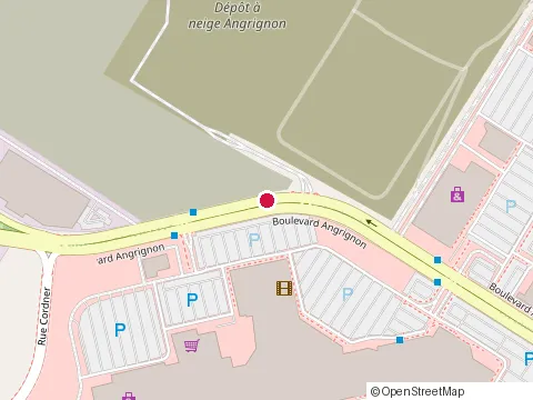Location of Canadian Tire at 2221 boulevard Angrignon, LaSalle