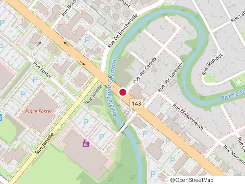 Location of Canadian Tire Auto Service Centre at 715 Bd Saint-Joseph, Drummondville