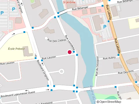 Location of Canadian Tire Auto Service Centre Ltd at 700 Bd Monseigneur-Dubois, Saint-Jérôme