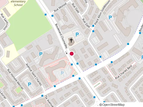 Location of Carrefour Soins Infirmiers Privés at 1013 Autoroute 13, Laval