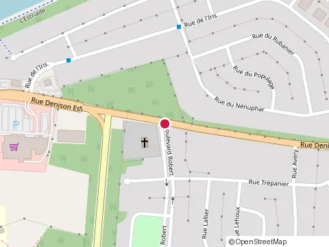 Location of Centre de Service Denison at 419 Rue Denison Ouest, Granby