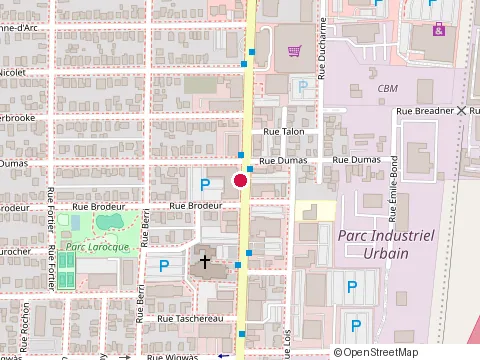 Location of Centre de Service Desjardins - Centre de Rendez-Vous de Gatineau at 259 Boulevard Saint-Joseph Bureau 303, Gatineau