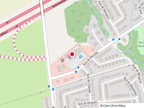 Location of Centre de Services Desjardins Angers at 1205 Rue de Neuville Local 105, Gatineau