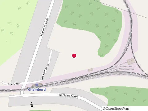 Location of Centre de Services Desjardins de Chambord at 1517 Rue Principale, Chambord