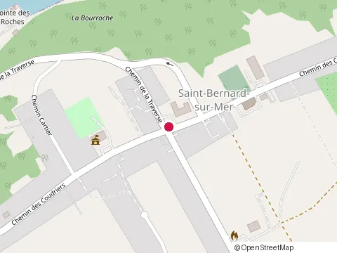 Location of Centre de Services Desjardins de l'Isle-aux-Coudres at 29 Chemin de la Traverse, Saint-Bernard-sur-Mer