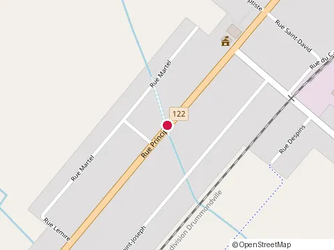 Location of Centre de Services Desjardins Saint-Cyrille-de-Wendover at 4155 Rue Principale, Saint-Cyrille-de-Wendover