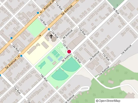 Location of Centre de Services Desjardins Shawinigan at 1171 3E Av, Grand-Mère