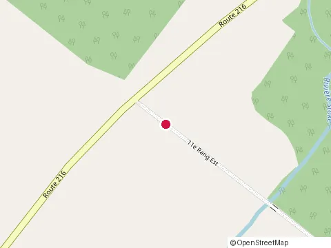 Emplacement de Centre de Services Desjardins St-Philémon de Stoke au 160D 216, Stoke