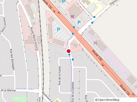 Location of Centre de Services Desjardins Varennes at 50 Rue de la Gabelle #100, Varennes