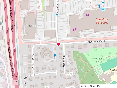 Location of Chartwell Villa de l Estrie Résidence Pour Retraités at 3300 Rue des Chênes, Sherbrooke