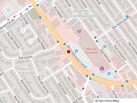 Location of Cibc Branch With Atm 17.94 Km at 367 Arthur-Sauve Boul, Saint-Eustache