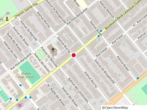 Location of Clinique d'Enseignement Universitaire en Orthophonie at 383 chemin Ste-Foy, Québec