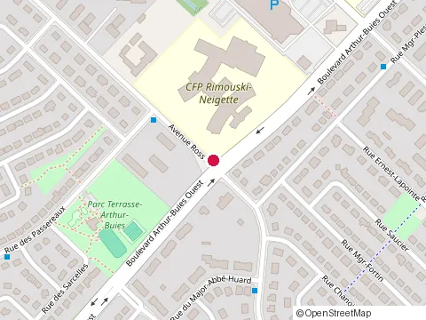 Location of Comptoir Pro Chez Rona+ at 385 Boulevard Arthur-Buies, Rimouski