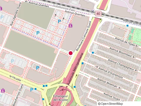 Location of Comptoir Pro Chez Rona+ at 1011 Rue du Marché Central, Montréal