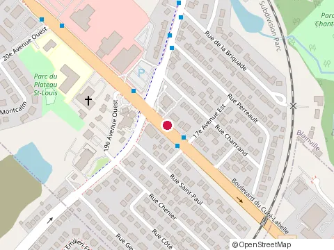 Location of Couche Tard at 398 Bd Curé-Labelle, Blainville