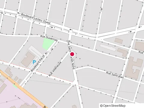 Location of Couche-Tard at 111 St Charles N, Granby