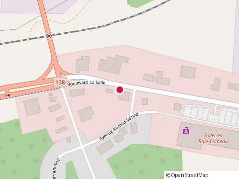Location of Couche-Tard at 344 Bd la Salle, Baie-Comeau