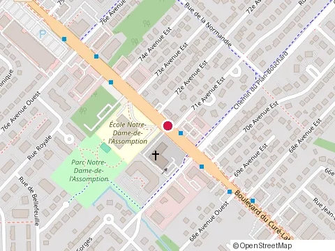 Location of Couche-Tard at 1000 Boul Curé Labelle, Blainville