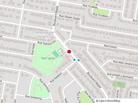 Location of Couche-Tard at 227 Maple, Chteauguay