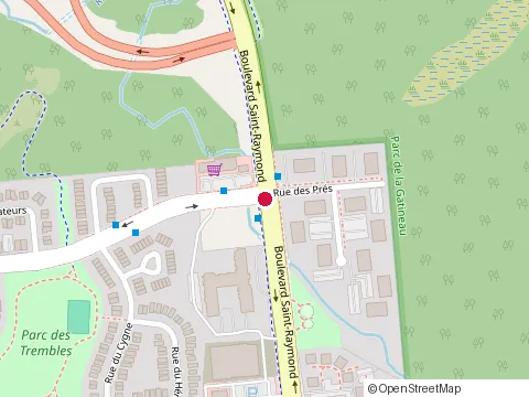 Location of Couche-Tard at 265 Boul. St, Saint-Raymond