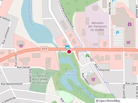 Location of Couche-Tard at 853 Bd Albiny Paquette, Mont-Laurier