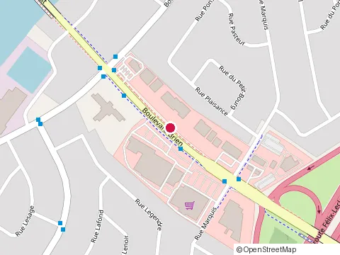 Location of Couche-Tard at 259 Boul. Brien, Repentigny