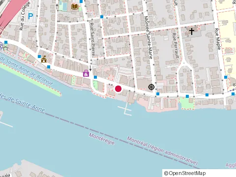 Location of Couche-Tard at 56 Sainte Anne St, Sainte-Anne-de-Bellevue