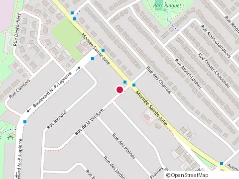 Location of Couche-Tard at 990 Mnt Sainte-Julie, Sainte-Julie