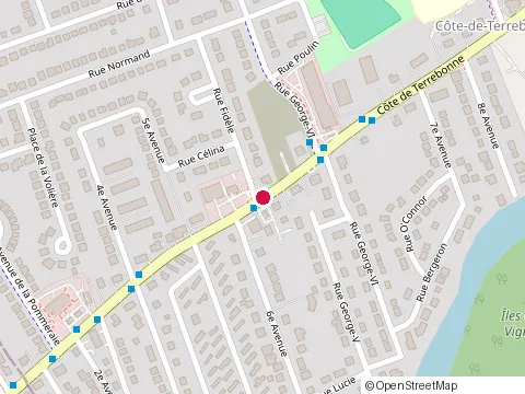 Location of Couche-Tard at 285 Côte de Terrebonne, Terrebonne
