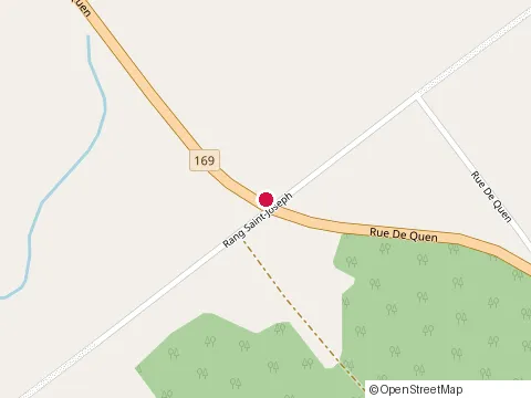 Location of Couche-Tard at 40 Rue de Quen, Dolbeau-Mistassini
