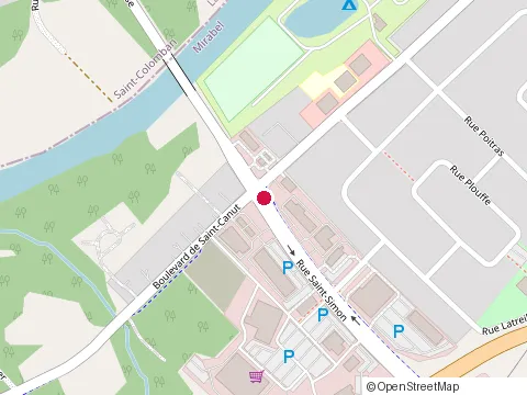 Location of Couche-Tard at 9225 Boulevard de St Canut, Mirabel