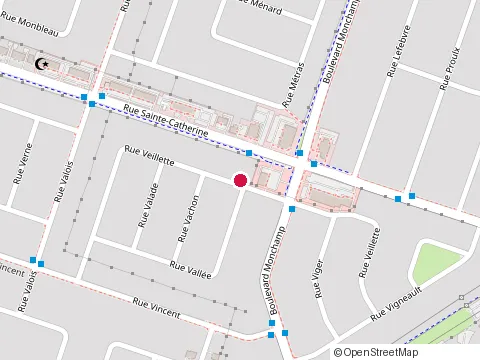 Location of Couche-Tard at 105 Bd Monchamp, Saint-Constant